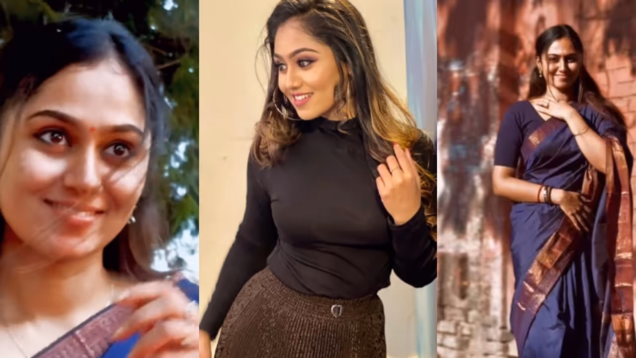 'ബ്ലൂ'ട്ടിഫുള്ളായി ശ്രീതു; കണ്ണെടുക്കാൻ തോന്നുന്നില്ലെന്ന് ആരാധകർ