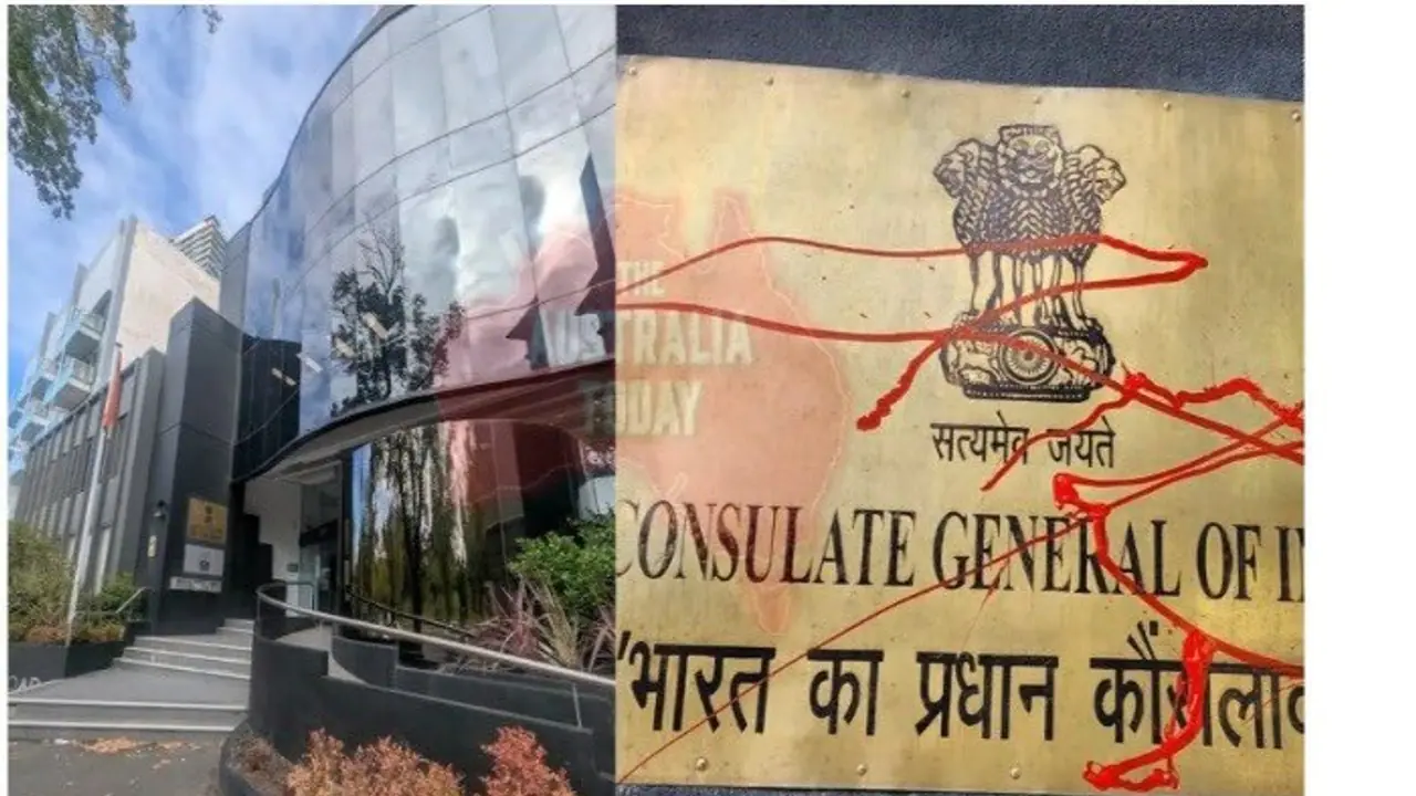Indian Consulate in Melbourne vandalised; India raises issue with Australian authorities