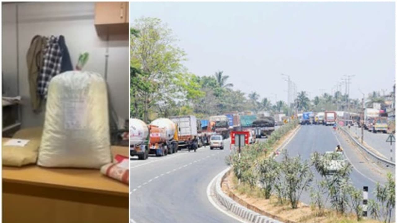 കെഎസ്ആർടിസി ബസിൽ വരികയായിരുന്ന ഇതര സംസ്ഥാന തൊഴിലാളി ചെക്പോസ്റ്റിലെ പരിശോധനയിൽ കുടുങ്ങി; കൈയിൽ 8 കിലോ കഞ്ചാവ് കെഎസ്ആർടിസി ബസിൽ വരികയായിരുന്ന ഇതര സംസ്ഥാന തൊഴിലാളി ചെക്പോസ്റ്റിലെ പരിശോധനയിൽ കുടുങ്ങി; കൈയിൽ 8 കിലോ കഞ്ചാവ്