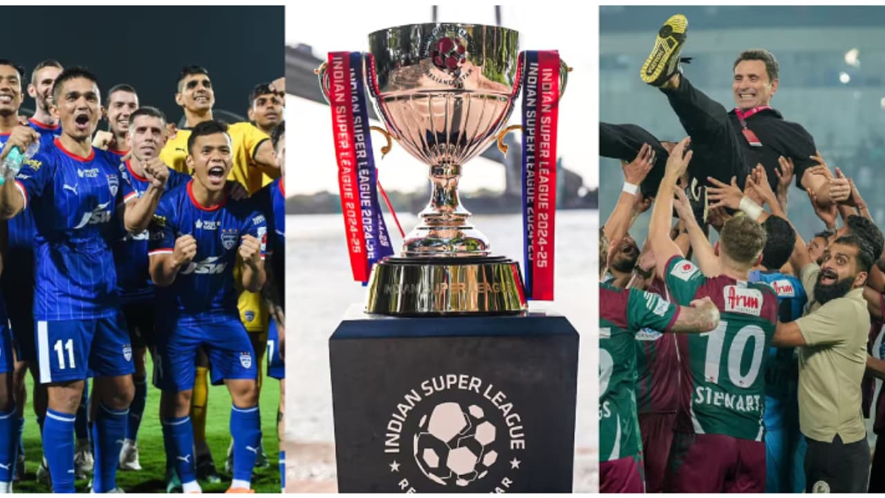 ഐഎസ്എല്ലിൽ ഇന്ന് കലാശപ്പോര്; മോഹൻ ബഗാന് ബെംഗളൂരു എഫ്സിയെ നേരിടും ഐഎസ്എല്ലിൽ ഇന്ന് കലാശപ്പോര്; മോഹൻ ബഗാന് ബെംഗളൂരു എഫ്സിയെ നേരിടും