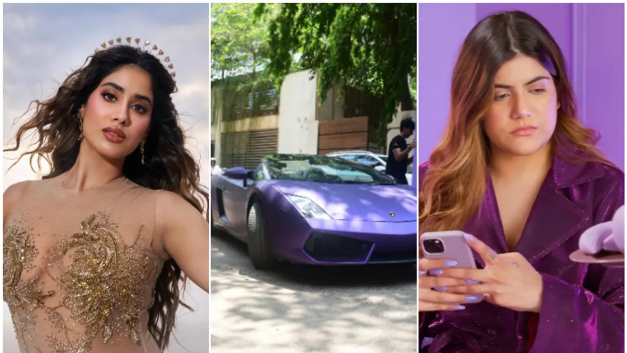 ജാൻവിക്ക് 5 കോടിയുടെ പര്‍പ്പിള്‍‌ ലംബോർഗിനി സമ്മാനം: നല്‍കിയ വ്യക്തിയാണ് ശരിക്കും ഞെട്ടിച്ചത് !