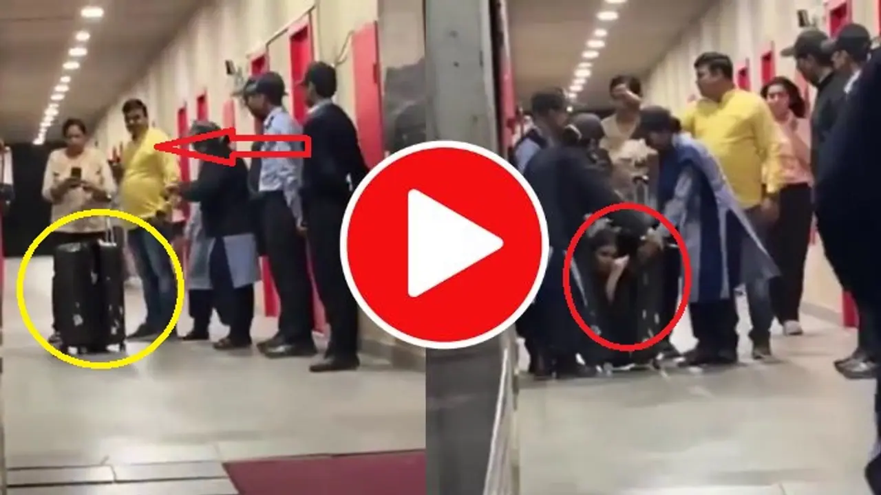 அதிர்ச்சி! சூட்கேஸில் காதலி.. பாய்ஸ் ஹாஸ்டலில் வசமாக சிக்கிய வீடியோ வைரல்