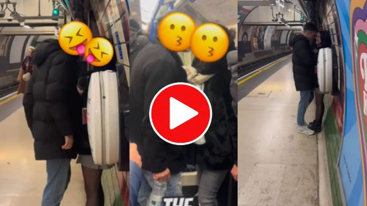 ಕಿಸ್ಸಿಂಗ್ ಮಾಡ್ತಿದ್ದ ಜೋಡಿಯ ಮಾನ ಮರ್ಯಾದೆ ಕಳೆದ ಮೆಟ್ರೋ ಸಿಬ್ಬಂದಿ; ವಿಡಿಯೋ ನೋಡಿ ಕಿಸ್ಸಿಂಗ್ ಮಾಡ್ತಿದ್ದ ಜೋಡಿಯ ಮಾನ ಮರ್ಯಾದೆ ಕಳೆದ ಮೆಟ್ರೋ ಸಿಬ್ಬಂದಿ; ವಿಡಿಯೋ ನೋಡಿ