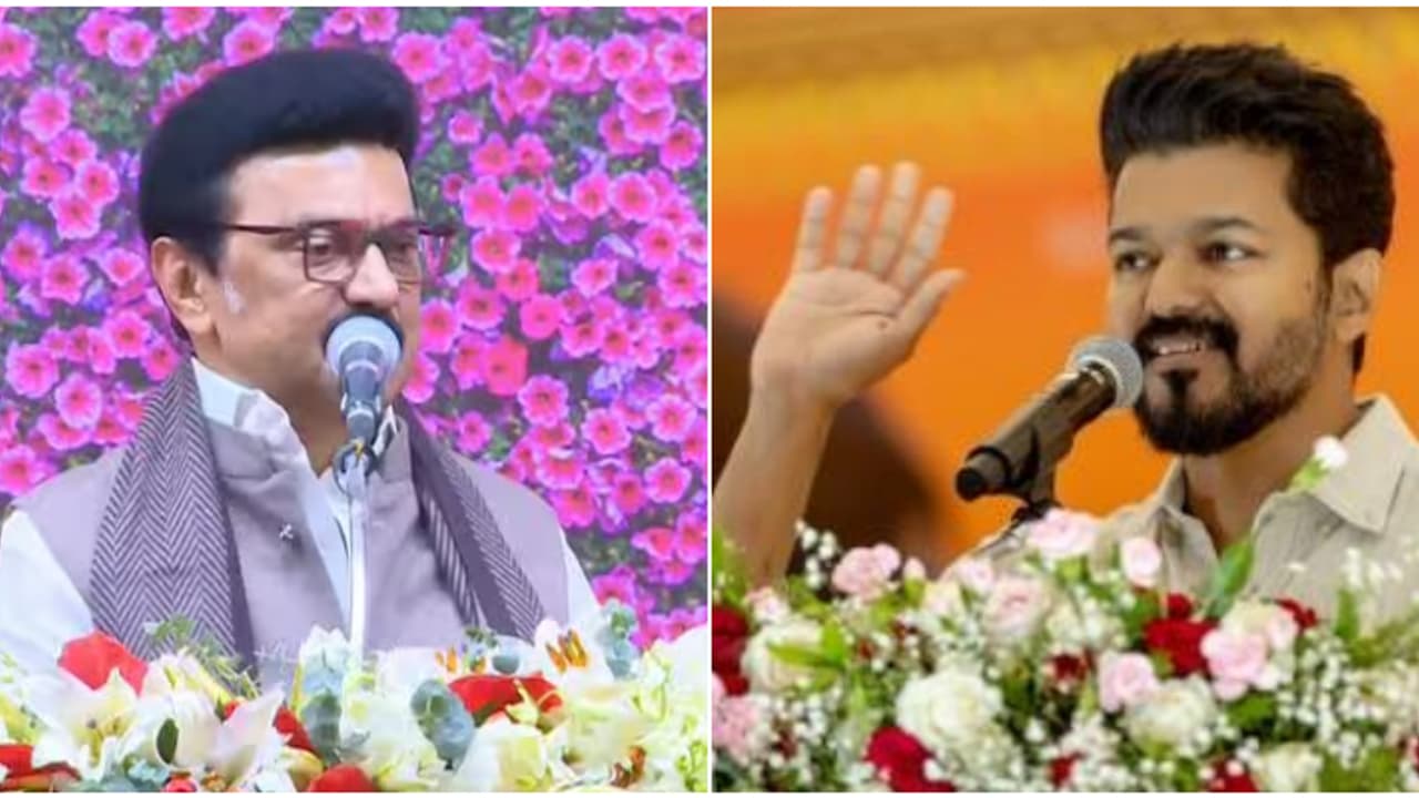 റെയ്ഡിലൂടെ ബിജെപി എഐഎഡിഎംകെയെ ഭയപ്പെടുത്തിയെന്ന് സ്റ്റാലിൻ; തമിഴ്നാട് മൂന്ന് തവണ തള്ളിയ സഖ്യമെന്ന് വിജയ്