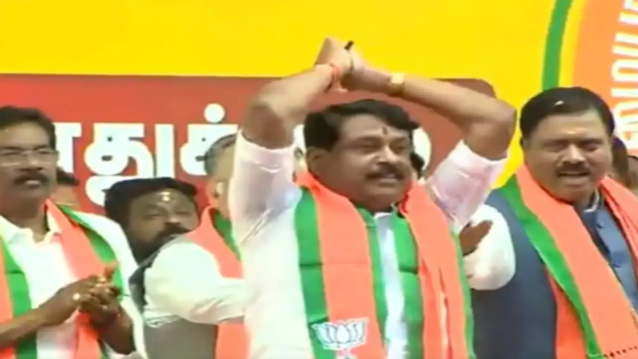 பாஜக மாநில புதிய தலைவராக நயினார் நாகேந்திரன் பொறுப்பேற்பு!