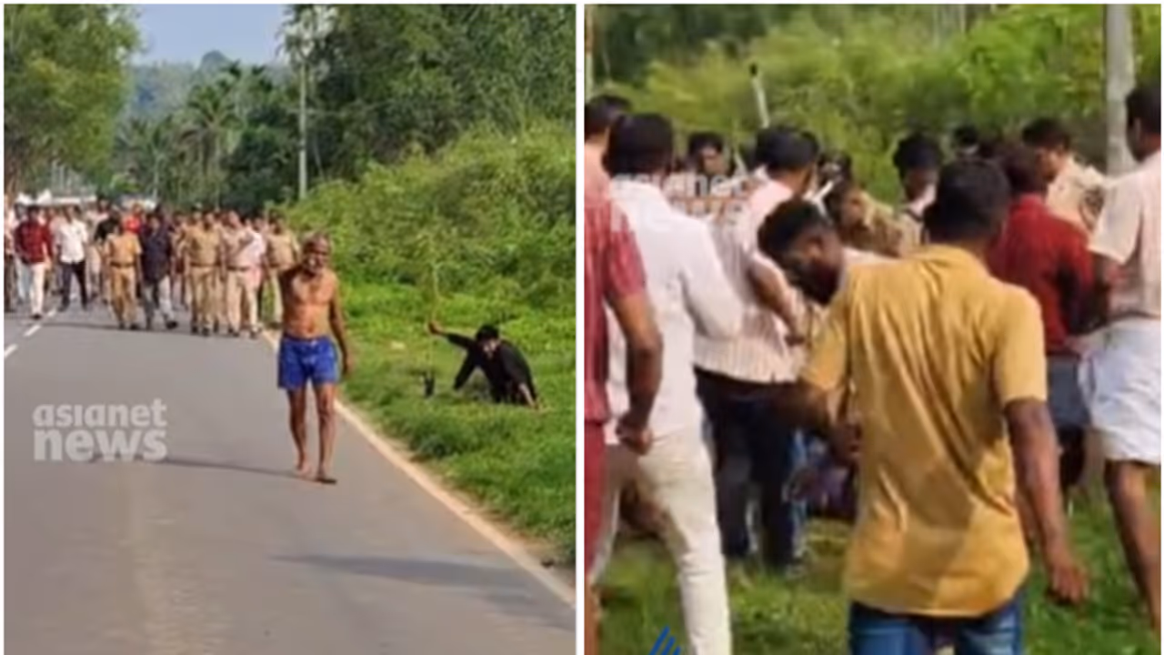 പൊലീസ് ജീപ്പടക്കം 5 വാഹനങ്ങൾ അരിവാളും ചുറ്റികയും കൊണ്ട് അടിച്ചു തകർത്ത് അച്ഛനും മകനും; സാഹസികമായി കീഴടക്കി പൊലീസ് ജീപ്പടക്കം 5 വാഹനങ്ങൾ അരിവാളും ചുറ്റികയും കൊണ്ട് അടിച്ചു തകർത്ത് അച്ഛനും മകനും; സാഹസികമായി കീഴടക്കി