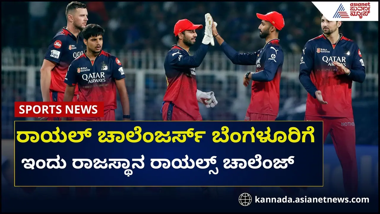ಆರ್ಸಿಬಿಗೆ ಇಂದು ರಾಯಲ್ಸ್ ಚಾಲೆಂಜ್; ಹಸಿರು ಜೆರ್ಸಿಯಲ್ಲಿಂದು ಬೆಂಗಳೂರು ಕಣಕ್ಕೆ ಆರ್ಸಿಬಿಗೆ ಇಂದು ರಾಯಲ್ಸ್ ಚಾಲೆಂಜ್; ಹಸಿರು ಜೆರ್ಸಿಯಲ್ಲಿಂದು ಬೆಂಗಳೂರು ಕಣಕ್ಕೆ