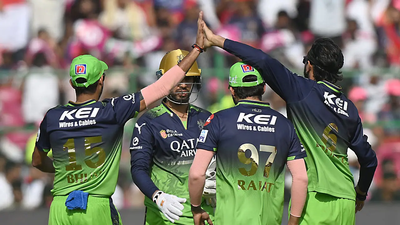 IPL 2025: RCB players wear green jersey for clash against RR in Jaipur; Here's why