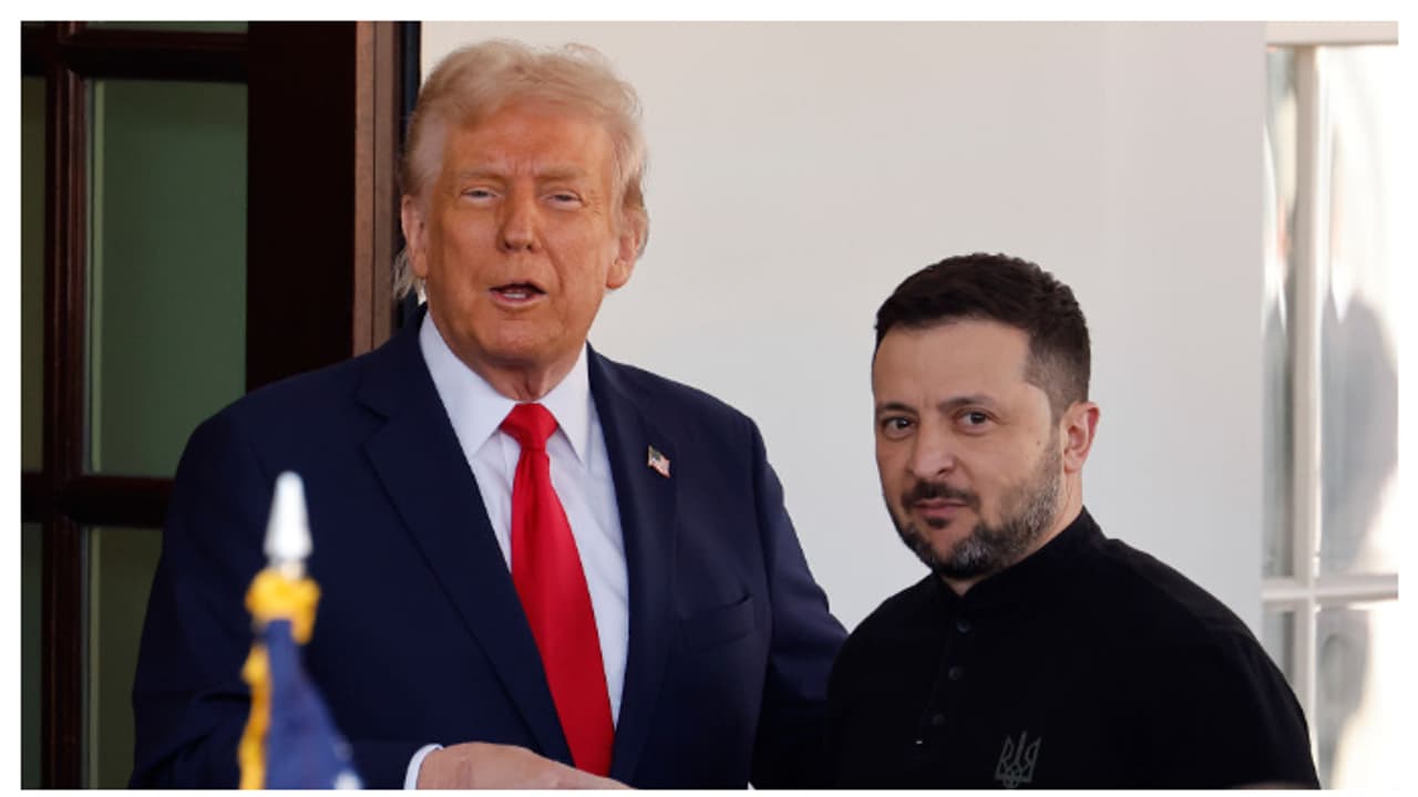 'റഷ്യയുമായി കരാറിലേര്പ്പെടുന്നതിന് മുമ്പ് ട്രംപ് യുക്രൈൻ സന്ദർശിക്കണം'; സെലന്സ്കി 'റഷ്യയുമായി കരാറിലേര്പ്പെടുന്നതിന് മുമ്പ് ട്രംപ് യുക്രൈൻ സന്ദർശിക്കണം'; സെലന്സ്കി