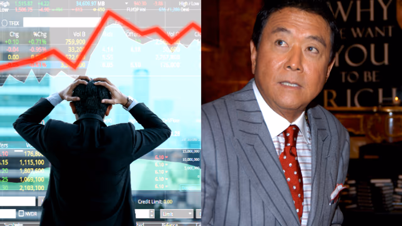 നിക്ഷേപകർ ജാഗ്രതൈ, തകർച്ച എത്തി; ഇനി രക്ഷ സ്വർണ്ണം, വെള്ളി, ബിറ്റ്കോയിൻ എന്നിവയിലെന്ന് റോബർട്ട് കിയോസാക്കി