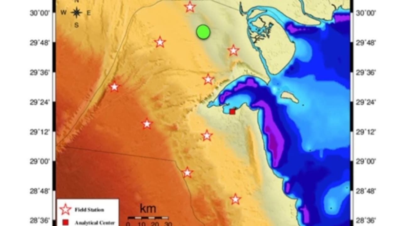 കുവൈത്തിൽ ഭൂചലനം: റിക്ടർ സ്കെയിലിൽ 2.6 തീവ്രത രേഖപ്പെടുത്തി
