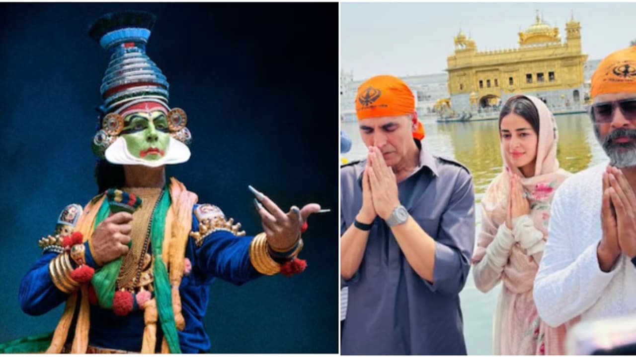 കഥകളി വേഷത്തില്, സുവര്ണ്ണക്ഷേത്രത്തില് പ്രാര്ത്ഥന: വിജയത്തിനായി ഉറച്ച് അക്ഷയ് കുമാര്, പ്രോമോഷന് ഗംഭീരം കഥകളി വേഷത്തില്, സുവര്ണ്ണക്ഷേത്രത്തില് പ്രാര്ത്ഥന: വിജയത്തിനായി ഉറച്ച് അക്ഷയ് കുമാര്, പ്രോമോഷന് ഗംഭീരം