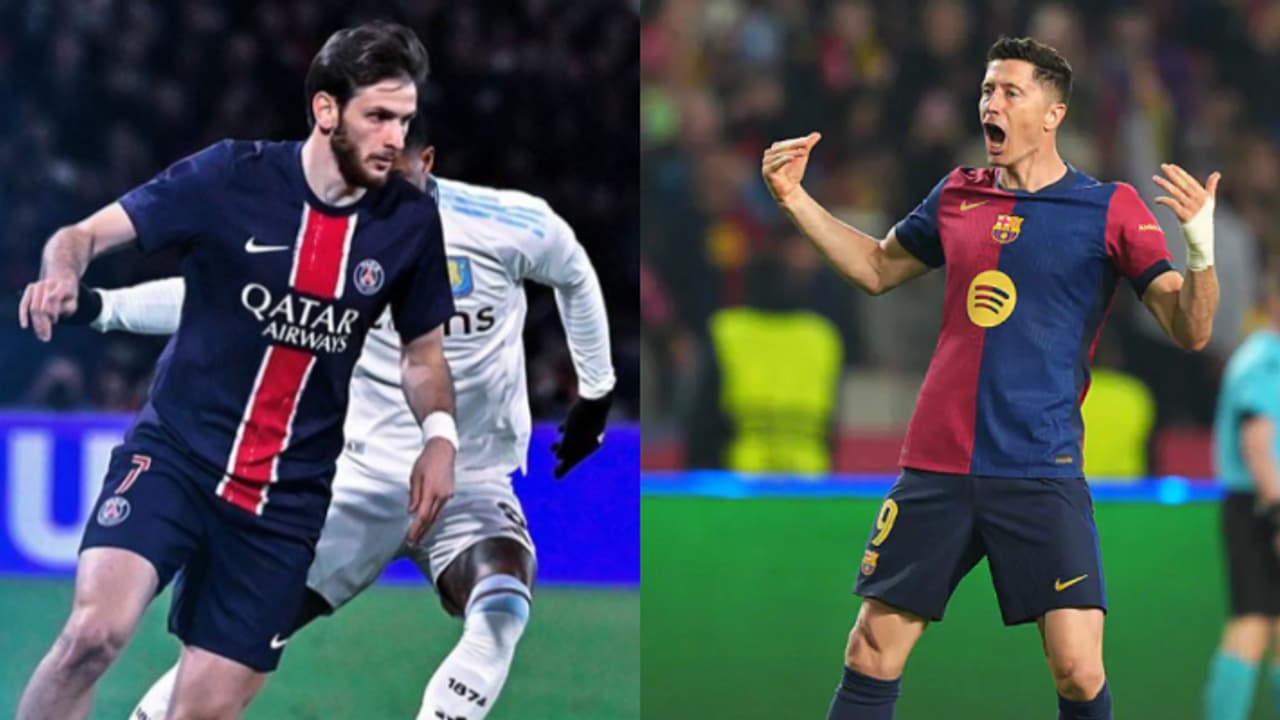 യുവേഫ ചാമ്പ്യൻസ് ലീഗ്; ആദ്യ രണ്ട് സെമി ഫൈനലിസ്റ്റുകളെ ഇന്നറിയാം, ബാഴ്സയും പിഎസ്ജിയും കളത്തിൽ യുവേഫ ചാമ്പ്യൻസ് ലീഗ്; ആദ്യ രണ്ട് സെമി ഫൈനലിസ്റ്റുകളെ ഇന്നറിയാം, ബാഴ്സയും പിഎസ്ജിയും കളത്തിൽ