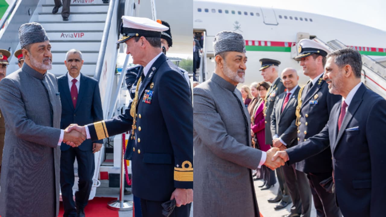 മൂന്ന് ദിവസത്തെ സന്ദർശനത്തിനായി ഒമാൻ സുൽത്താൻ നെതർലൻഡ്‌സിൽ എത്തി