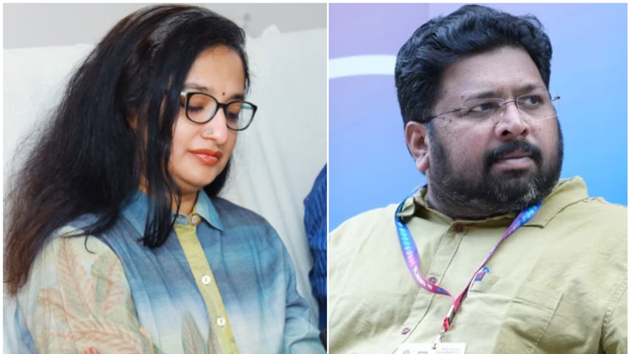 'കർണന് അസൂയ തോന്നുന്ന കെകെആ‌ർ കവചം', ദിവ്യയുടെ അഭിനന്ദനം പരസ്യമായി തള്ളി ശബരി; 'സദുദ്ദേശപരമെങ്കിലും വീഴ്ച'