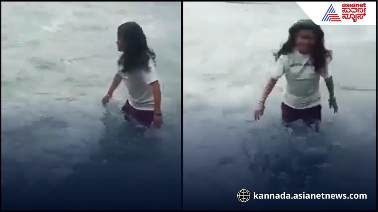 ರೀಲ್ಸ್ ವಿಡಿಯೋಗೆ ಗಂಗಾ ನದಿಗೆ ಇಳಿದು ಫೋಟೋ ಆಗಿ ಗೋಡೆ ಸೇರಿದ ಯುವತಿ, ದೃಶ್ಯ ಸೆರೆ