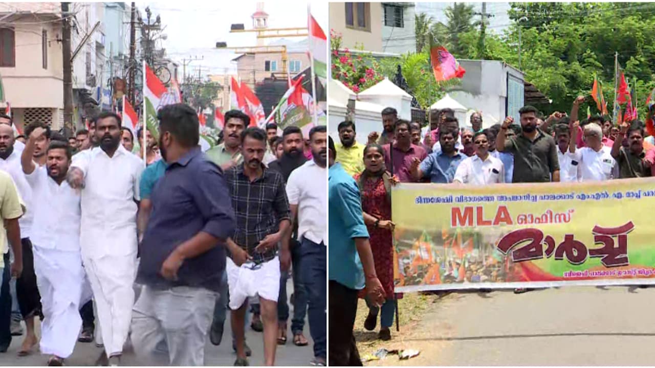 ബിജെപിക്കൊപ്പം ചർച്ചയിൽ ഇല്ലെന്ന് കോൺഗ്രസ്; ഹെഡ്ഗേവാർ പേര് വിവാദത്തിൽ പോര് തുടർന്ന് കോൺഗ്രസും ബിജെപിയും ബിജെപിക്കൊപ്പം ചർച്ചയിൽ ഇല്ലെന്ന് കോൺഗ്രസ്; ഹെഡ്ഗേവാർ പേര് വിവാദത്തിൽ പോര് തുടർന്ന് കോൺഗ്രസും ബിജെപിയും