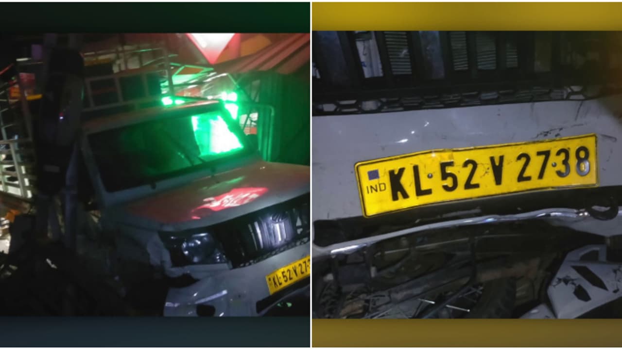 പാലക്കാടും മലപ്പുറത്തും വാഹനാപകടം; കടയ്ക്ക് മുന്നിൽ നിന്ന യുവാക്കൾക്കിടയിലേക്ക് പിക്കപ്പ് ഇടിച്ചു കയറി, 1മരണം