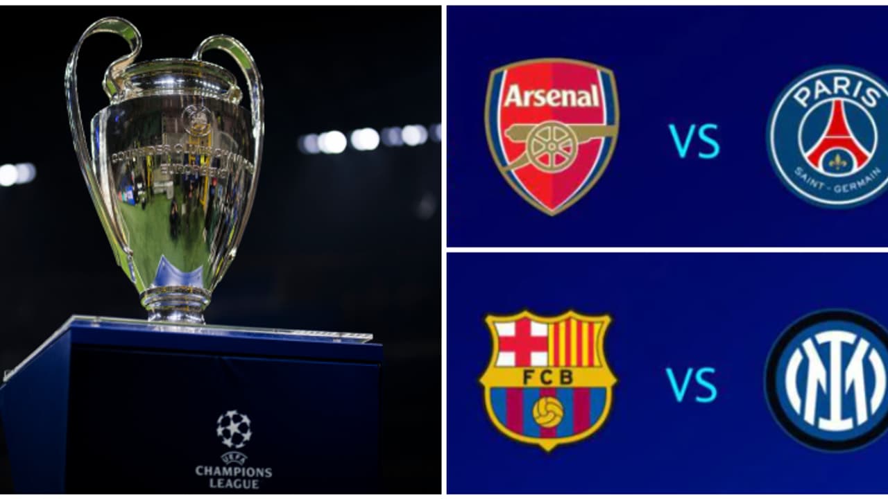 റയൽ മാഡ്രിഡും ബയേൺ മ്യൂണിക്കും പുറത്ത്; ചാമ്പ്യൻസ് ലീഗ് സെമി ഫൈനൽ ലൈനപ്പായി റയൽ മാഡ്രിഡും ബയേൺ മ്യൂണിക്കും പുറത്ത്; ചാമ്പ്യൻസ് ലീഗ് സെമി ഫൈനൽ ലൈനപ്പായി