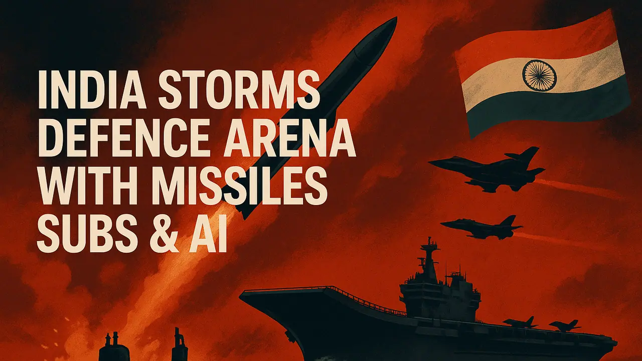 Rajnath’s Rallying Cry: India’s Missiles, Subs, AI Shake the World
