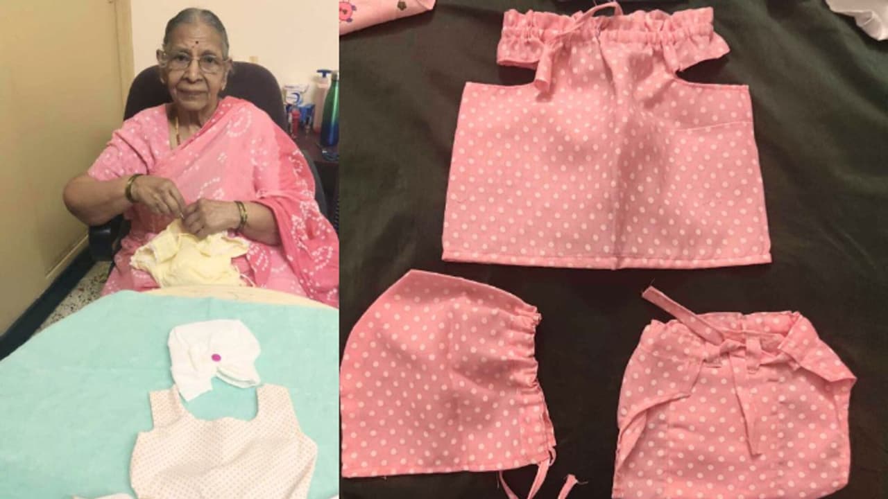 24 വർഷം മുമ്പ് പേരക്കുട്ടിയെ കാത്ത് തുന്നിയ രണ്ട് കുപ്പായങ്ങൾ; ഇന്ന് ചിറകുവിരിച്ച് 78കാരിയുടെ ബേബിവെയർ സംരഭം