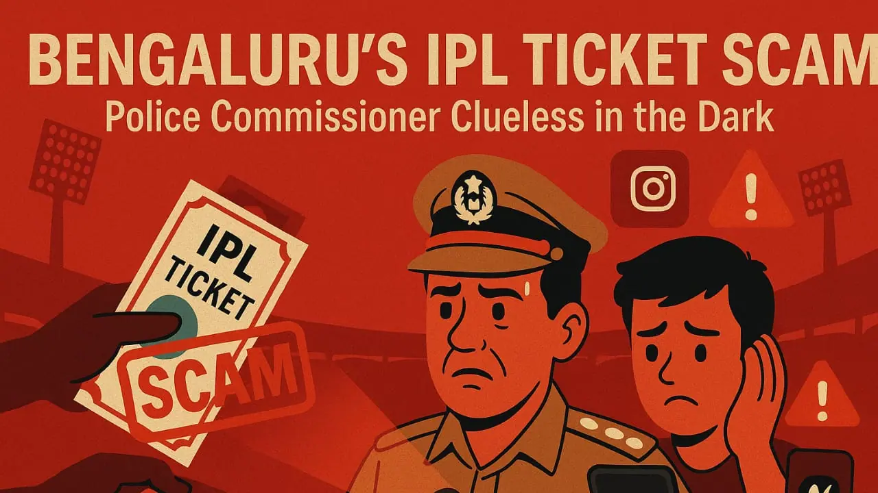 Bengaluru's IPL ticket scam: Is the police commissioner in the dark or looking away? | Opinion Bengaluru's IPL ticket scam: Is the police commissioner in the dark or looking away? | Opinion