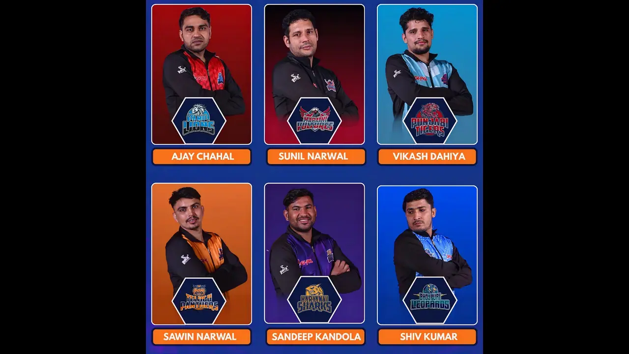 GI PKL 2025 ತಮಿಳ್ ಲಯನ್ಸ್ನಿಂದ ಪಂಜಾಬಿ ಟೈಗರ್ಸ್ವರೆಗೆ; 6 ಬಲಿಷ್ಠ ತಂಡಗಳ ಕಂಪ್ಲೀಟ್ ಡೀಟೈಲ್ಸ್ GI PKL 2025 ತಮಿಳ್ ಲಯನ್ಸ್ನಿಂದ ಪಂಜಾಬಿ ಟೈಗರ್ಸ್ವರೆಗೆ; 6 ಬಲಿಷ್ಠ ತಂಡಗಳ ಕಂಪ್ಲೀಟ್ ಡೀಟೈಲ್ಸ್