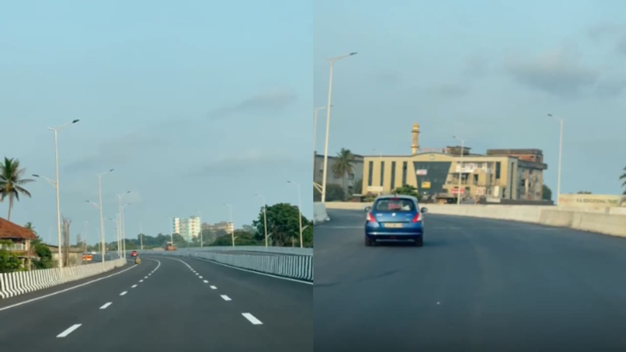 കാഴ്ചയില്‍ മനുഷ്യന്റെ തോളെല്ല് പോലെ, 1.12 കിലോ മീറ്റര്‍ നീളം, 30 ഒറ്റത്തൂണുകൾ; പുതിയ മേല്‍പ്പാലം തുറന്നു