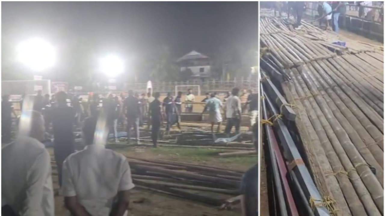 കോതമംഗലം ഗ്യാലറി അപകടം: സംഘാടക സമിതിക്കെതിരെ പൊലീസ് കേസെടുത്തു, ചികിത്സയിലുള്ളത് നാല് പേർ