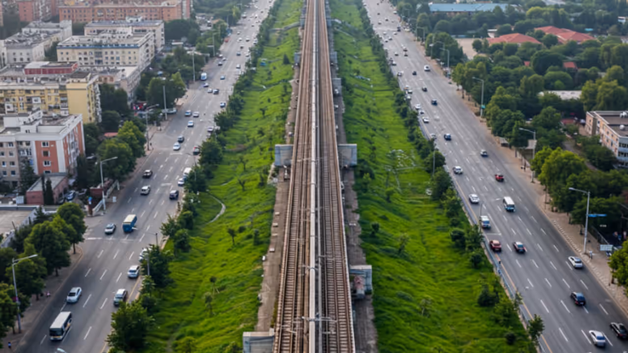 kanpur elevated railway track atal station land acquisition traffic jam relief