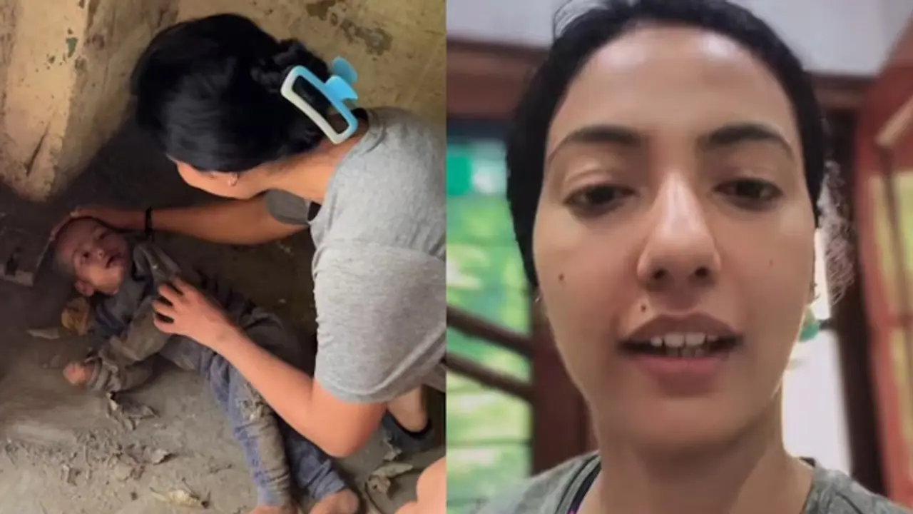 Disha Patani's sister finds and rescues injured baby from abandoned building in Bareilly WATCH Disha Patani's sister finds and rescues injured baby from abandoned building in Bareilly WATCH