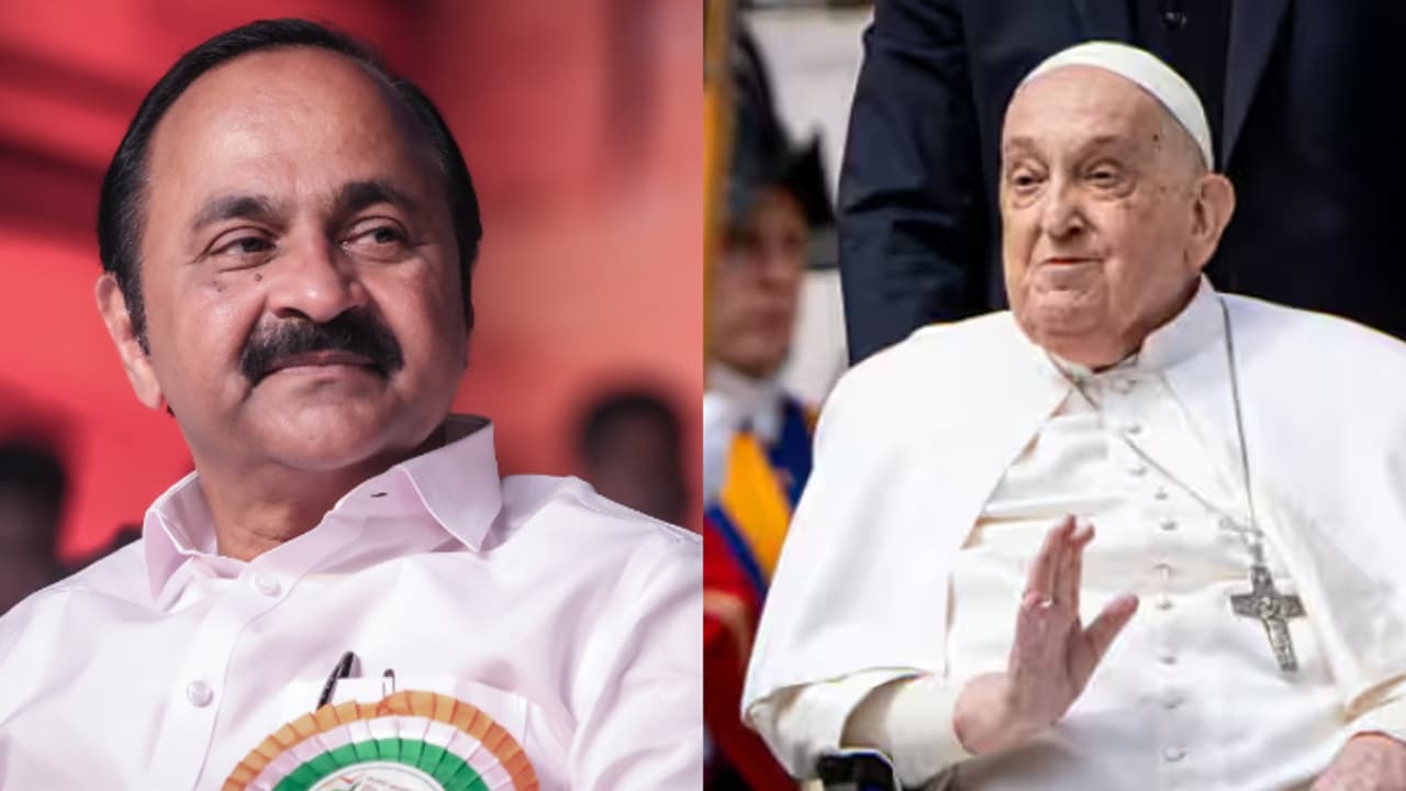 ഗാസയെ കുറിച്ച് ആകുലപ്പെട്ട, സ്വവർഗാനുരാഗികളെ ദൈവത്തിന്‍റെ മക്കളെന്ന് വിളിച്ച മഹാഇടയൻ: അനുസ്മരിച്ച് വി ഡി സതീശൻ