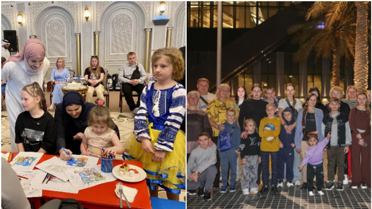 റഷ്യ യുക്രൈൻ സംഘർഷത്തിൽ വേർപിരിഞ്ഞ കുടുംബങ്ങളുടെ ഒത്തുചേരലിന് വീണ്ടും വേദിയൊരുക്കി ഖത്തർ റഷ്യ യുക്രൈൻ സംഘർഷത്തിൽ വേർപിരിഞ്ഞ കുടുംബങ്ങളുടെ ഒത്തുചേരലിന് വീണ്ടും വേദിയൊരുക്കി ഖത്തർ