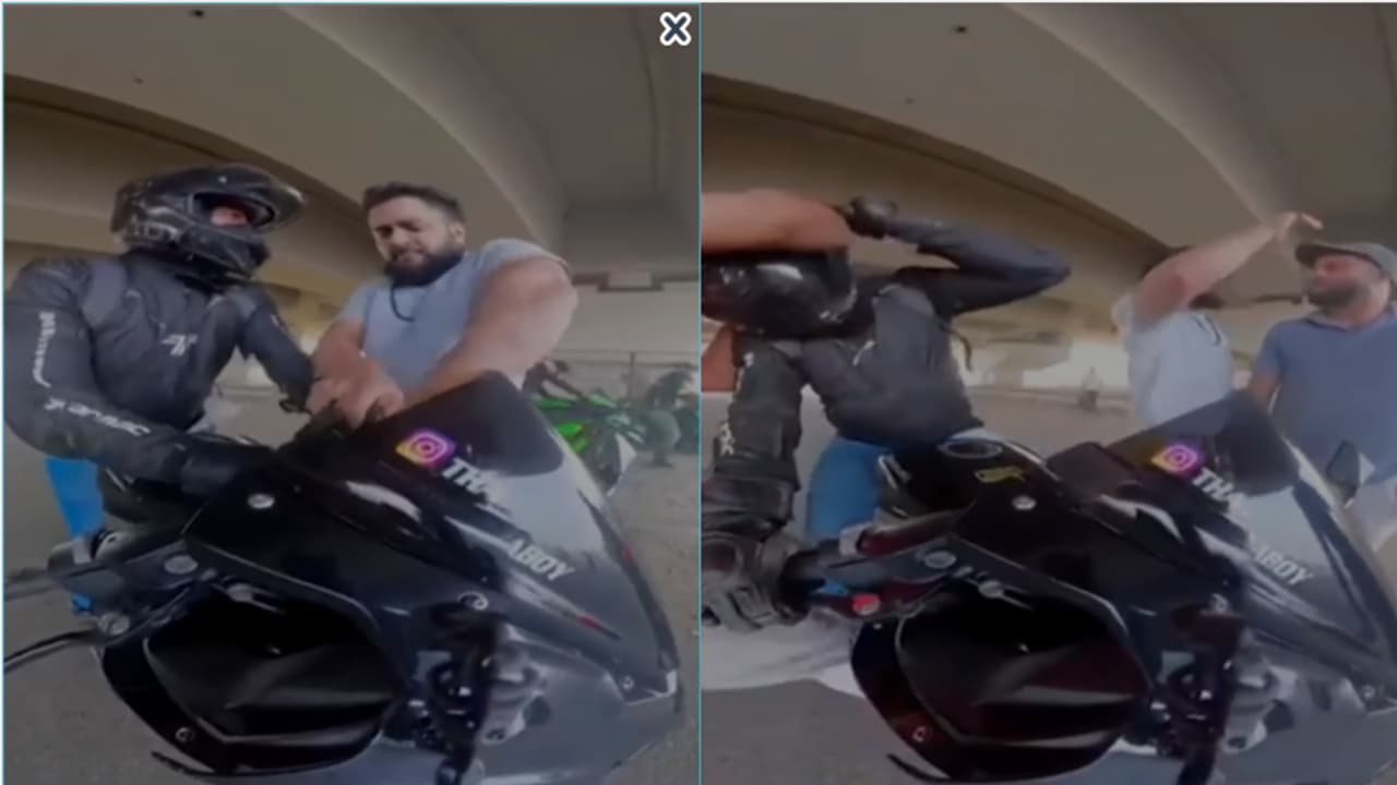 അശ്രദ്ധമായി ഓടിച്ച സ്കോര്‍പ്പിയോ ബൈക്ക് റൈഡര്‍ സംഘത്തിനിടിയിലേക്ക് കയറി, ചോദ്യം ചെയ്ത യുവാക്കളോട് ഗുണ്ടായിസം