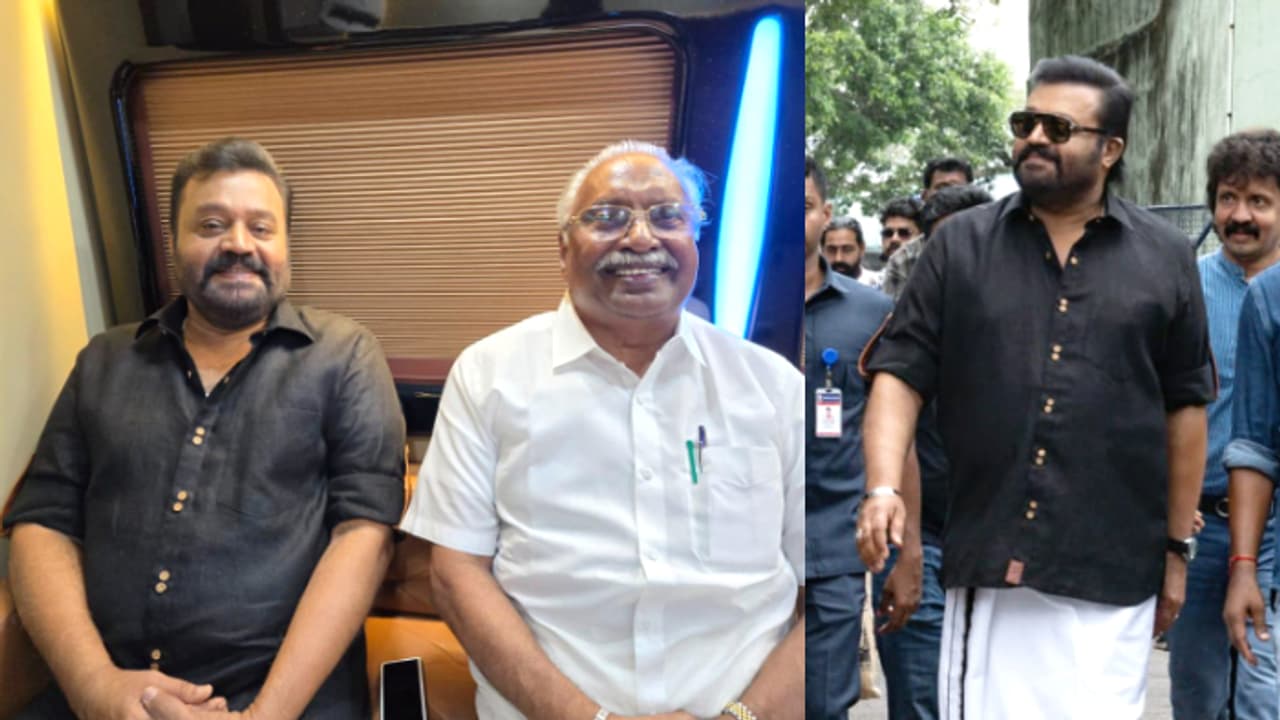 വീണ്ടും ക്യാമറയ്ക്ക് മുന്നില്‍ മാസ് ആയി സുരേഷ് ​ഗോപി; 'ഒറ്റക്കൊമ്പന്‍' പുനരാരംഭിച്ചു