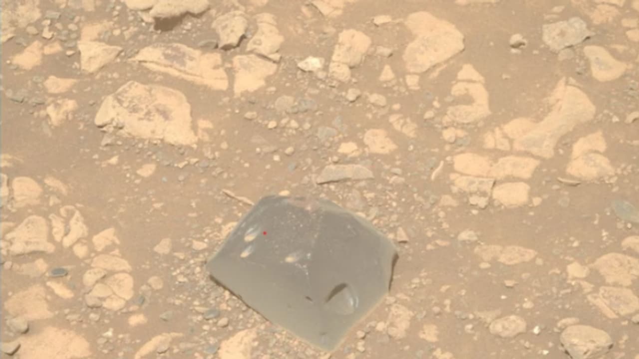 ചൊവ്വയിൽ തലയോട്ടിയുടെ ആകൃതിയിലുള്ള നിഗൂഢമായ പാറ കണ്ടെത്തി; ലോകത്തെ ഞെട്ടിച്ച് പെർസിവറൻസ് റോവര്‍