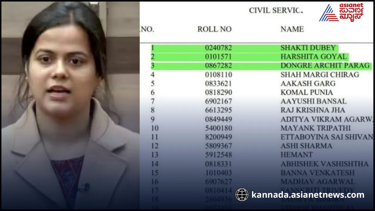 ಯುಪಿಎಸ್‌ಸಿ ಫಲಿತಾಂಶ: 12 ಅಂಕದಿಂದ ವಂಚಿತಳಾಗಿದ್ದ 'ಶಕ್ತಿ ದುಬೆ' ಈಗ ದೇಶಕ್ಕೆ ಟಾಪರ್!