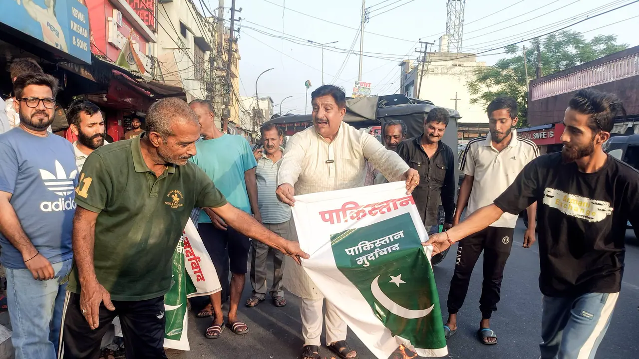 People protest against Pahalgam terror attack in Jammu