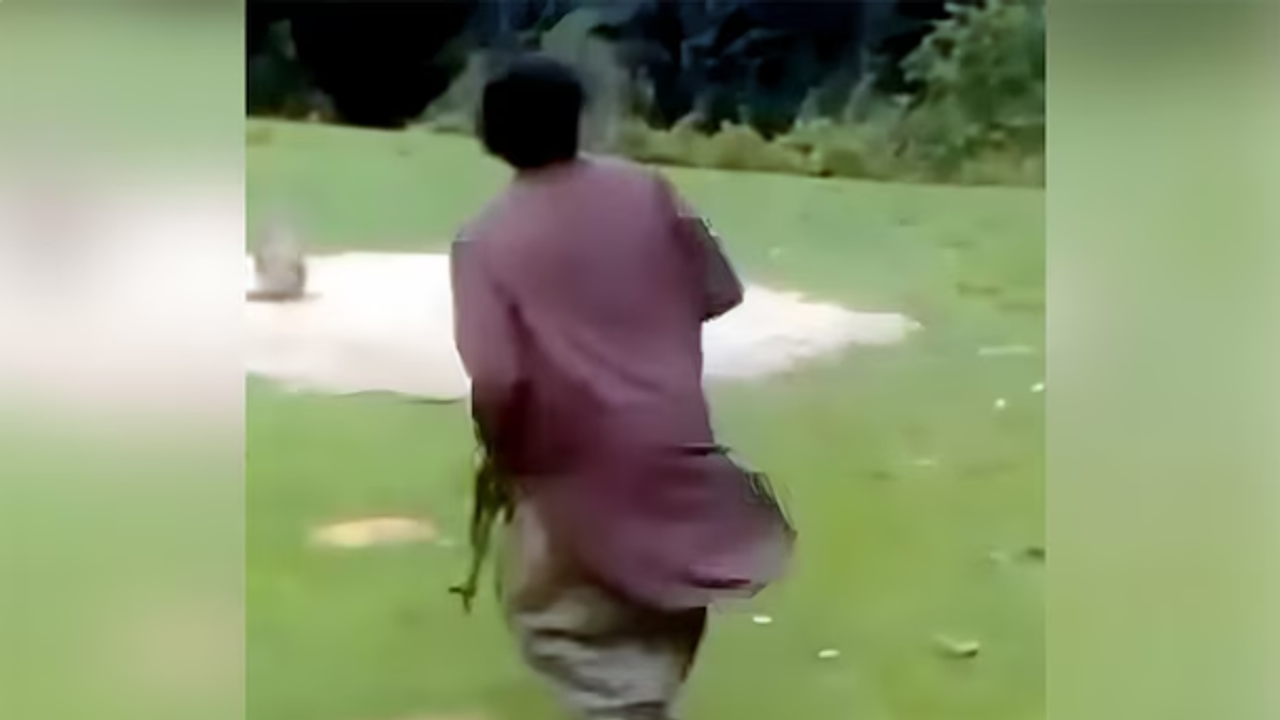 காஷ்மீர் தாக்குதல்: துப்பாக்கி ஏந்திய தீவிரவாதி படம் வெளியீடு