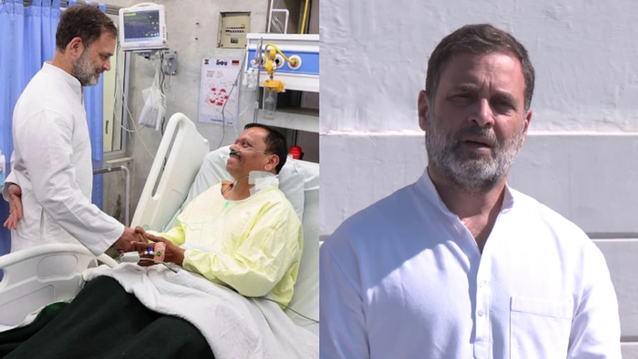 'സഹോദരന്മാരെ തമ്മിൽ അകറ്റുകയായിരുന്നു ലക്ഷ്യം,ഒറ്റക്കെട്ടായി നിൽക്കണം';പരിക്കേറ്റവരെ സന്ദർശിച്ച് രാഹുൽ ഗാന്ധി 'സഹോദരന്മാരെ തമ്മിൽ അകറ്റുകയായിരുന്നു ലക്ഷ്യം,ഒറ്റക്കെട്ടായി നിൽക്കണം';പരിക്കേറ്റവരെ സന്ദർശിച്ച് രാഹുൽ ഗാന്ധി