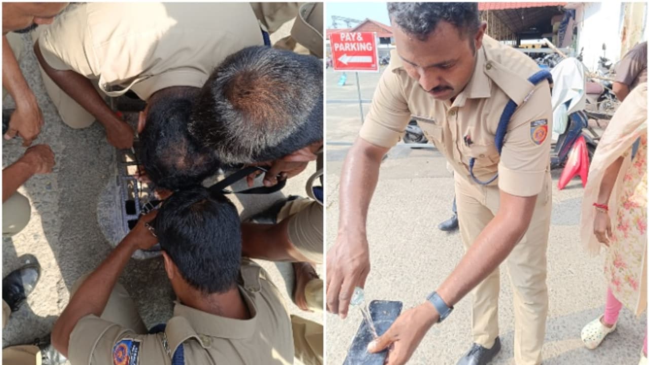 റോഡിലൂടെ നടക്കുമ്പോൾ കൈയിലിരുന്ന ഐഫോൺ ഓടയിൽ വീണു; എടുക്കാൻ കഴിയാതെ വന്നപ്പോൾ ഒടുവിൽ ഫയർഫോഴ്സെത്തി റോഡിലൂടെ നടക്കുമ്പോൾ കൈയിലിരുന്ന ഐഫോൺ ഓടയിൽ വീണു; എടുക്കാൻ കഴിയാതെ വന്നപ്പോൾ ഒടുവിൽ ഫയർഫോഴ്സെത്തി