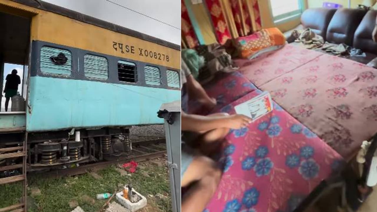 പുറത്തുനിന്ന് കണ്ടാൽ സാധാരണ ട്രെയിൻ കോച്ച്, ഞെട്ടിക്കുന്ന കാഴ്ചയാണ് അകത്ത്