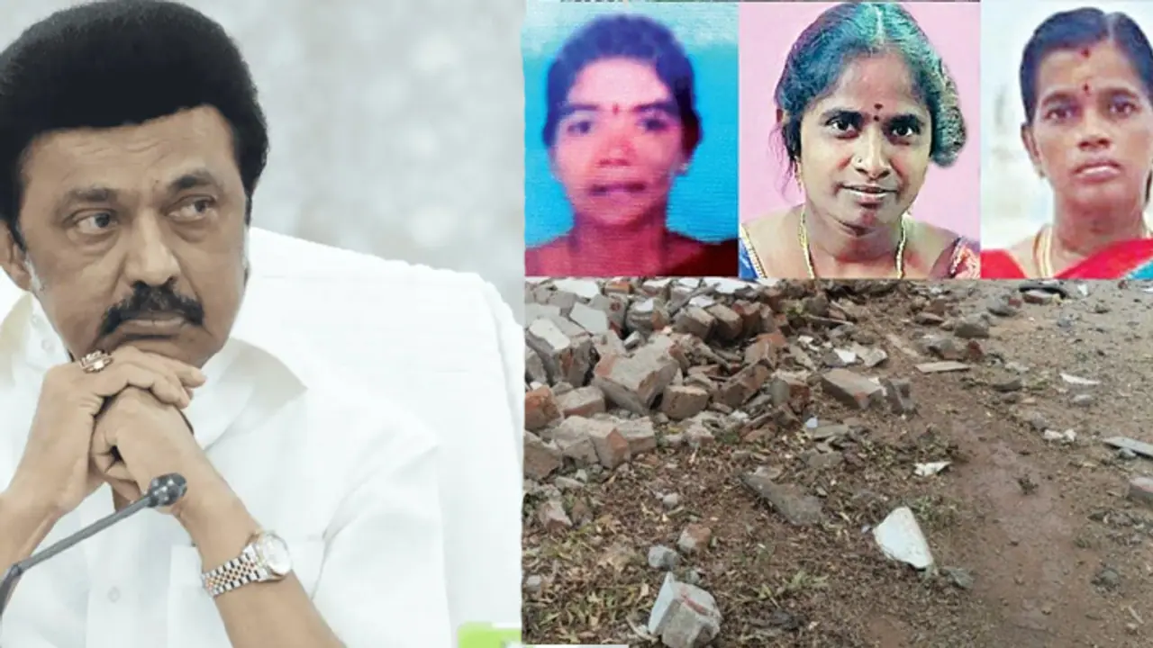 சிவகாசி பட்டாசு ஆலை விபத்து! 3 பெண்கள் பலி! கலங்கிய கையோடு நிவாரணம் அறிவித்த முதல்வர் ஸ்டாலின்! 
