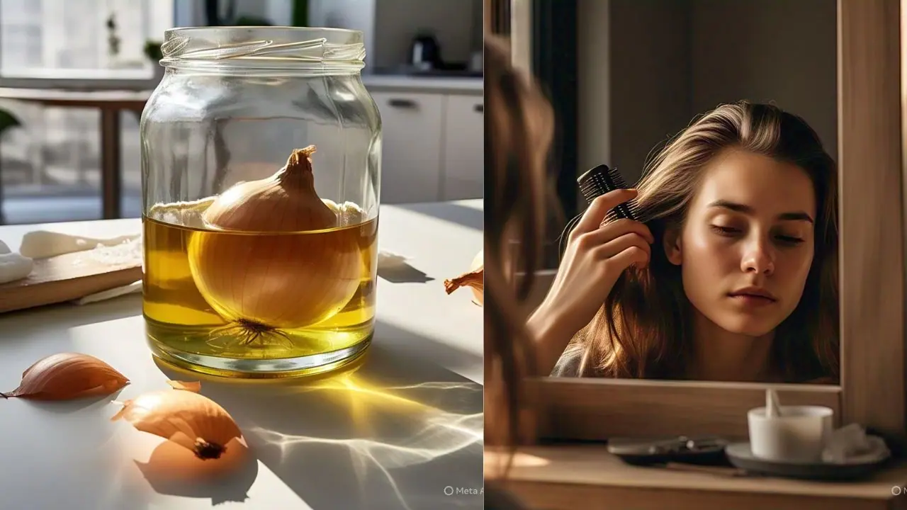 ಸೊಂಪಾದ ರೇಷ್ಮೆಯಂತಹ ಹೊಳೆಯುವ ಕೂದಲಿಗಾಗಿ ಬಳಸಿ ಈರುಳ್ಳಿ ಎಣ್ಣೆ: ಇಲ್ಲಿದೆ ರೆಸಿಪಿ