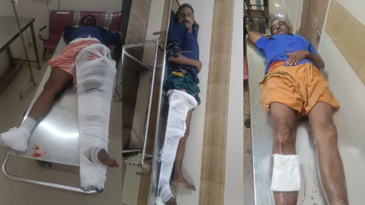 തിരുവനന്തപുരത്ത് ലോറിയിലെത്തിച്ച മാർബിളുകൾ മിനി ലോറിയിലേക്ക് മാറ്റുന്നതിനിടെ അപകടം; 3 തൊഴിലാളികൾക്ക് പരിക്ക് 