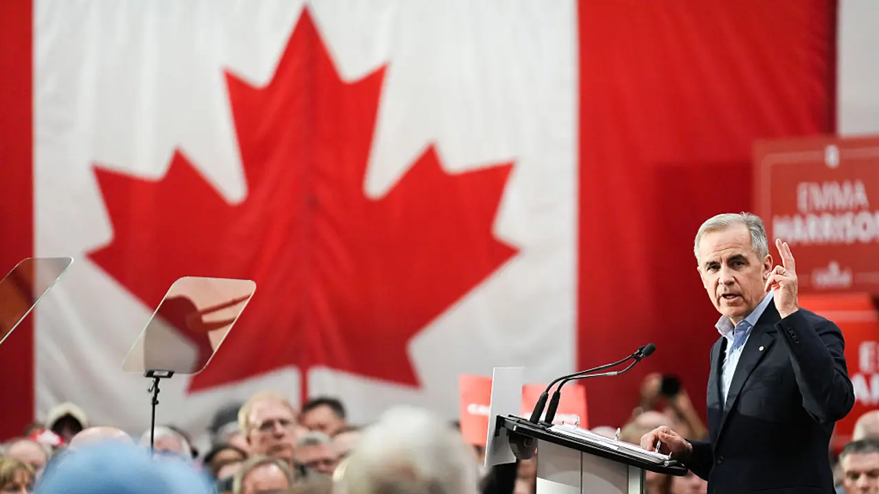 കാനഡയിൽ ലിബറൽ പാർട്ടി വീണ്ടും അധികാരത്തിലേക്ക്, വിജയം പ്രഖ്യാപിച്ച് മാർക്ക് കാർണി കാനഡയിൽ ലിബറൽ പാർട്ടി വീണ്ടും അധികാരത്തിലേക്ക്, വിജയം പ്രഖ്യാപിച്ച് മാർക്ക് കാർണി