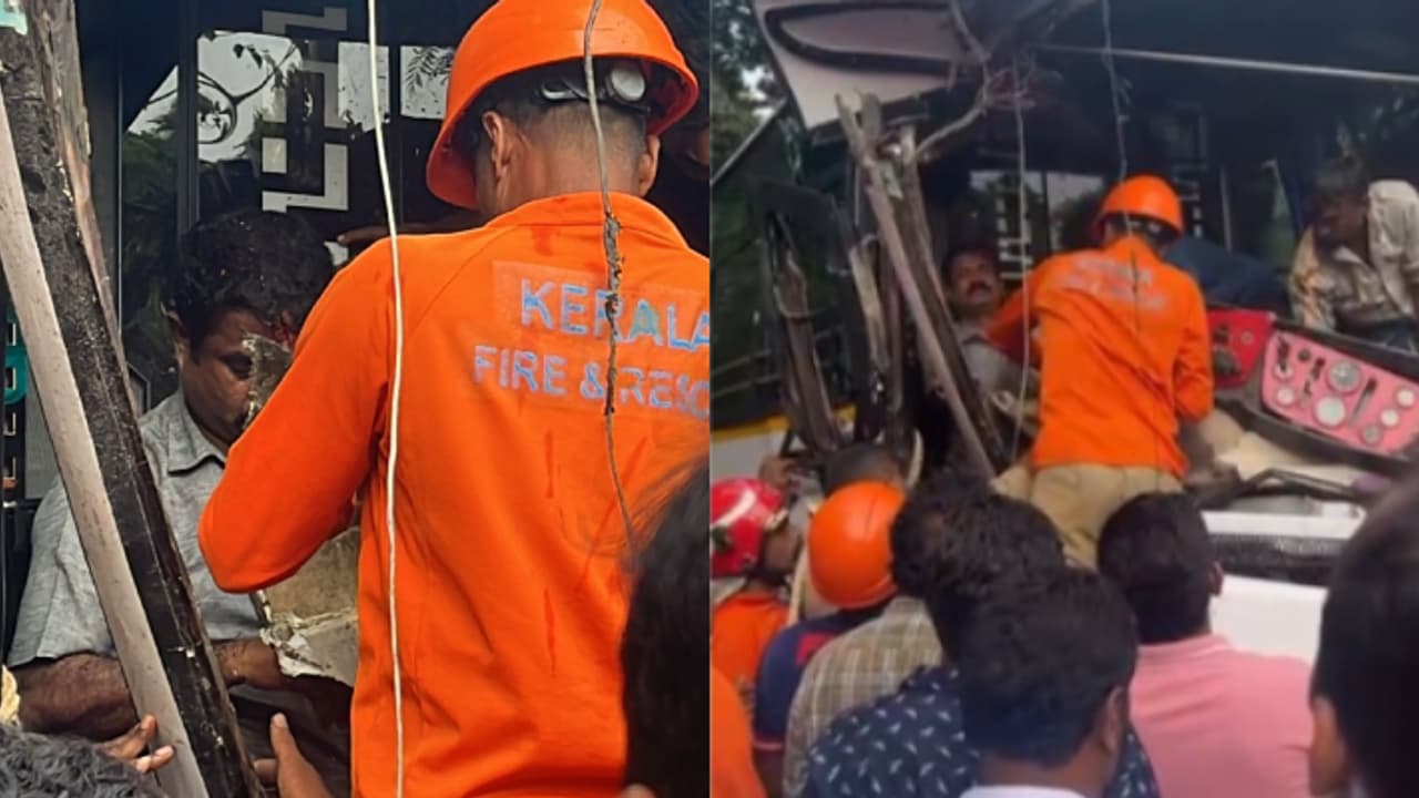 മാനന്തവാടിയിൽ കർണാടക ആർടിസി ബസും ടൂറിസ്റ്റ് ബസും കൂട്ടിയിടിച്ചു; നിരവധി പേർക്ക് പരിക്ക് മാനന്തവാടിയിൽ കർണാടക ആർടിസി ബസും ടൂറിസ്റ്റ് ബസും കൂട്ടിയിടിച്ചു; നിരവധി പേർക്ക് പരിക്ക്