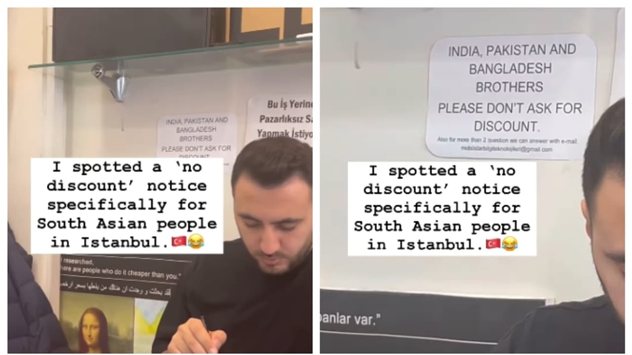 'ഇന്ത്യ, പാകിസ്ഥാൽ, ബംഗ്ലാദേശ് സഹോദരന്മാർ ഡിസ്കൌണ്ട് ചോദിക്കരുത്'; തുർക്കിയിൽ നിന്നുള്ള വീഡിയോ വൈറൽ