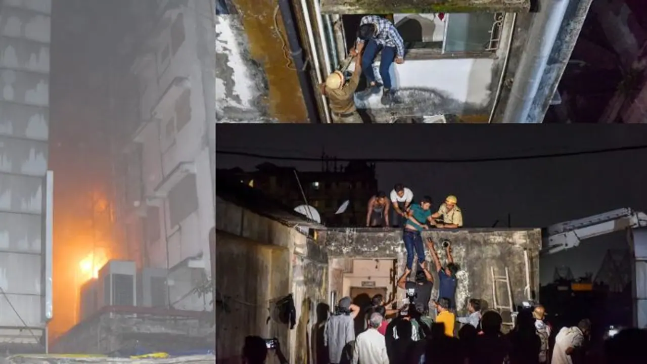 47 ಕೊಠಡಿಗಳುಳ್ಳ ಹೋಟೆಲ್‌ನಲ್ಲಿ ಬೆಂಕಿ ಅವಘಡ: 14 ಸಾವು, ಕಟ್ಟಡದಿಂದ ಜಿಗಿದ ವ್ಯಕ್ತಿ