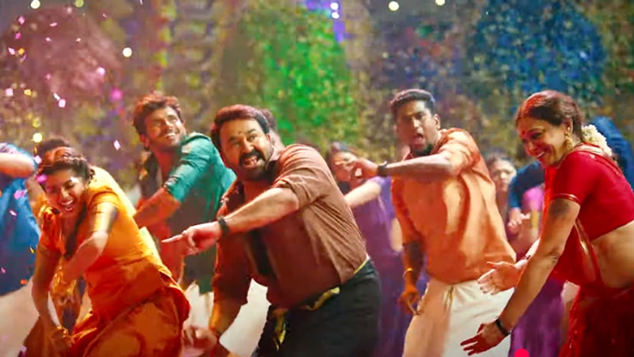 തകര്ത്താടി മോഹന്ലാല്; 100 കോടിക്ക് പിന്നാലെ ആരാധകര്ക്കുള്ള സമ്മാനം, 'കൊണ്ടാട്ടം' എത്തി തകര്ത്താടി മോഹന്ലാല്; 100 കോടിക്ക് പിന്നാലെ ആരാധകര്ക്കുള്ള സമ്മാനം, 'കൊണ്ടാട്ടം' എത്തി